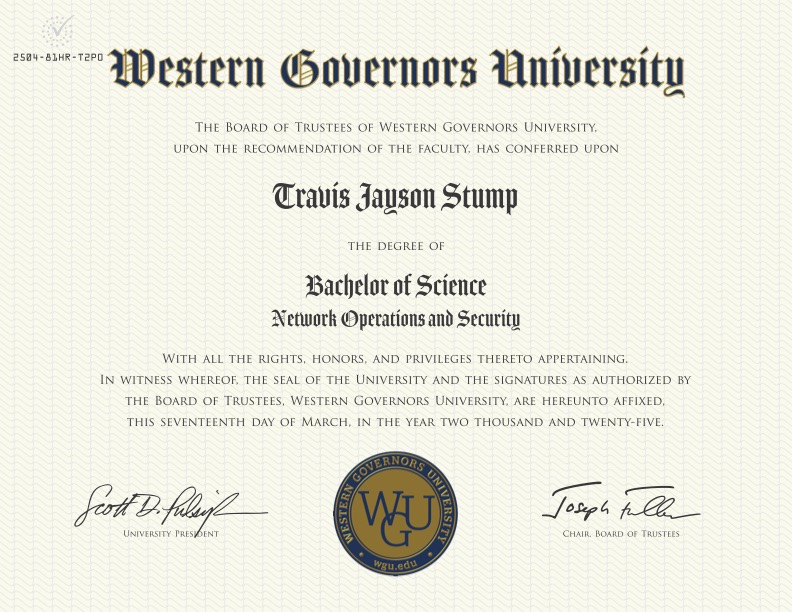 Bachelor of Science Degree